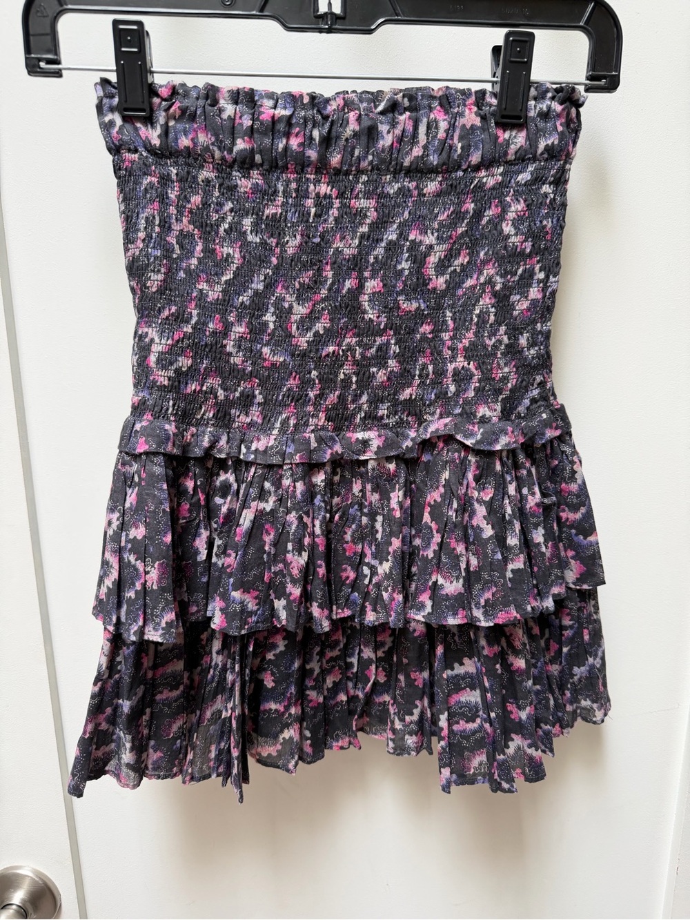 Isabel Etoile Marant Naomi Ruffled Tiered Mini Skirt in Size 34 (xs)